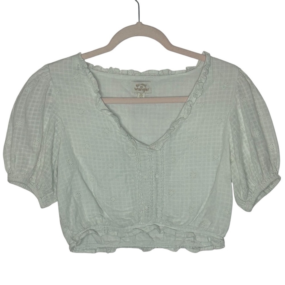 Billabong x Wrangler Women's Ruffle Crop Top